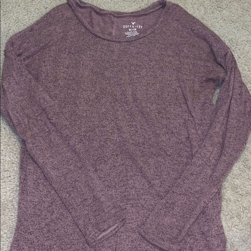 Dusty pink long-sleeve